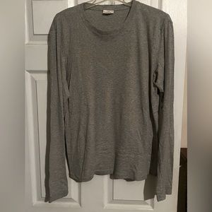 Men CK long sleeve undershirt, size XL, Grey